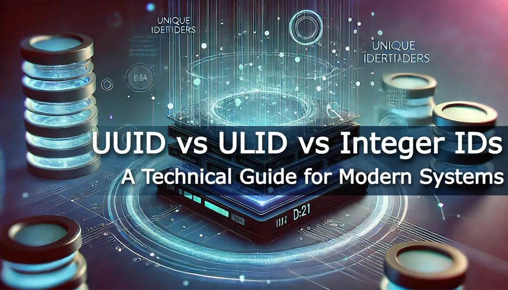 UUID vs ULID vs Integer IDs: A Technical Guide for Modern Systems